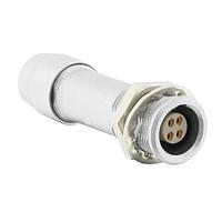 Eaton Souriau-Sunbank JBXSR0G04FCSDSR Connectors 4P Socket Receptacle Crimp Shell Size 0