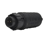 Switchcraft EN3C2M16CLX Standard Circular Connector EN3 Harsh Environment Cable End, 2-pin, Male, Crimp, Bulk