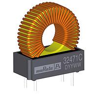 Toroidal 100 UH 1.4A TH TOROID Murata Power Solutions 32101C