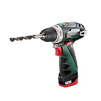 METABO POWERMAXX BS BASIC 锂电充电式手电钻起子机螺丝刀 (10.8 V, 2x2Ah Li-ion)
