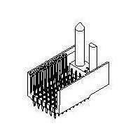 Đầu nối tín hiệu tốc độ cao / mô-đun VHDM Lite 6R 25 chân đầu BP 6.25mm Molex 75195-2512