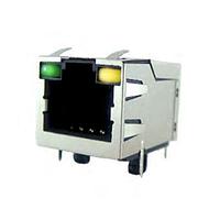 Amphenol Commercial Products RJE58-188-5111 모듈러 1 포트 8P R/A STD 프로필 CAT5e