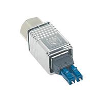 Đầu nối cáp quang HARTING PushPull V4 v1.0 LC Duplex Cable Side, Singlemode GOF, kim loại - đã ngừng sản xuất, hiện cần mua bộ hoàn chỉnh HARTING 09574090501000