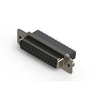EDAC 628-025-221-052 D-Subコネクタ - 標準密度垂直金属ボディD-Subコネクタ