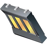 Đầu nối Nữ 3 Vị trí Tiếp xúc Lắp ráp Theo Mô-đun SMD Bourns 70ADJ-3-FL1