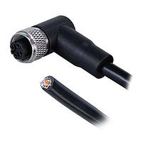 Cáp Cảm Biến / Cáp Bộ Chuyển Động Góc, Có Lớp Chống Nhiễu, D-Code 4 Chân, Vít Hợp Kim Đồng, PVC 2.0M Same Sky (formerly CUI Devices) CDM1257-04D-01FRA-2M -67