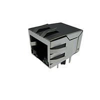 Jack Modular RJ45, Có Màng Che, Bảng Adam Tech MTJ-88TX1-FSD-PG-L16