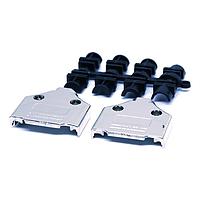 NorComp 970-015-020R121 Two Piece Backshell 15P TOP ENTRY METALIZED PLASTIC