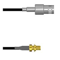 Amphenol Custom Cable Q-0302W0003009i RF Cable Assemblies BNC-SJ/SMA-SJB G174 9I