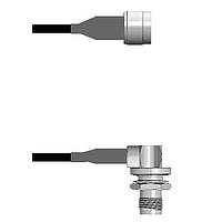 Amphenol Custom Cable Q-2I0480003048i RF Cable Assemblies N-SP/TNC-RJB G174 48I