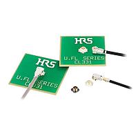 Bộ Cáp RF Chiều Cao Ghép Nối 1.9mm đến 2.4mm, Đầu Nối Vi Sóng SMT Trọng Lượng Nhẹ Hirose Electric U.FL-2LPHF6-066N1-A-35