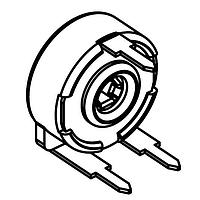 Điện trở điều chỉnh 10mm carbon lỗ xuyên, biến trở điều chỉnh dọc giá trị điện trở 10K Ohm, độ dốc tuyến tính, dung sai 20% Amphenol Piher PT10GV10-103A2020-PM-S