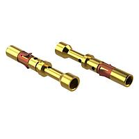 Amphenol SINE Systems MS20M23G30 Contacts Socket Contact, Machined, Size 16, Gold 30u", Wire Range .34-.50mm , 22-20 AWG