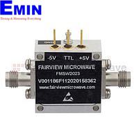 FairviewMicrowave FMSW2023, 1.85mm SPST PIN Diode Switch (50 Ohm, 50MHz - 67 GHz, +27 dBm, 1.85mm Female)