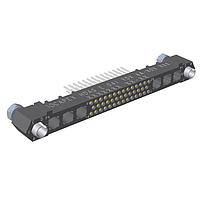 Amphenol Socapex HDASE041YD6A-000LF Connectors HDAS Hybrid Receptale 41 Straight PC tail contacts Lead Free