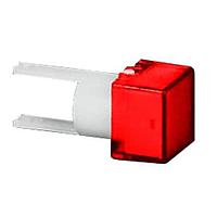 Ống kính phần cứng công tắc, ống kính nhô vuông màu đỏ trong suốt RAFI 5.05.510.471/1303