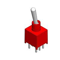 Công tắc gạt DPDT ON-ON gắn bảng mạch PC Dailywell 2AD1T1A02M2QES