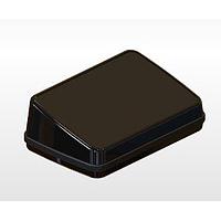 Serpac CX61SDBKAWH Hand Held CX Series Sloped Waterproof Pocket Enclosure w/ White Seal , IP 65, 66, 67; NEMA 4X, 12, 13