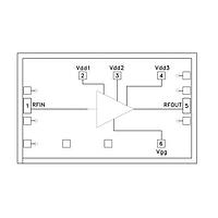 Bộ Khuếch Đại Công Suất I.C., 21-32GHz Chip Khuếch Đại Công Suất Trung Bình Analog Devices HMC499-SX