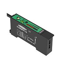 Cảm biến Quang sợi D12 Series: Cảm biến Quang sợi Nhựa Tốc độ cao; Phạm vi: Tùy thuộc vào sợi quang; Nguồn vào: 10-30 V dc; Ngõ ra: NPN Bù 20 ms Kéo dài xung; Dây cáp M8 150 mm (6 in) có Đầu nối nhanh (QD) Banner Engineering D12SN6FPY1Q