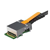 Bộ Cáp Quang FireFly(TM) Nhiệt Độ Mở Rộng Bộ Cáp Quang Vi Hoạt Động Micro Flyover(R) Samtec ETUO-B04-25-300-0-1-1-4-02