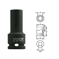 Yato YT-1030 Hexagonal deep impact socket 1/2" (10mm)
