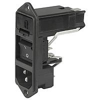 Schurter KD13.1101.105 インレット 1極 QC 1.5MM パネル ノードロワー