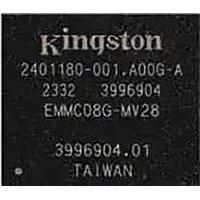 eMMC pSLC 5.1 (HS400) 153B 8GB Kingston EMMC08G-MV28-01J22
