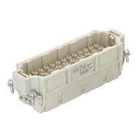 HARTING 09360463001 Headers & Wire Housings Han 46EE Ex male crimp insert 1-46 (IECEx Intrinsically Safe - IEC EN 60079)