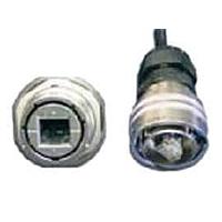 Đai ốc khóa ren Cat 5e THRD JAM NUT REC BACKSHELL 1.5M XANH Amphenol Socapex RJFTV7PEM2G15100BTX