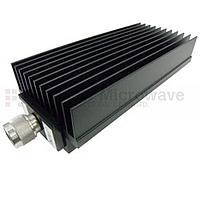Fairview SA8N250-10 10 dB Fixed Attenuator N Male To N Female Directional Up To 8.5 GHz Rated To 250 Watts With Black Aluminum Heatsink Body
