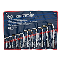 KINGTONY 1812MR 12件式煙斗扳手組 (8-24mm)
