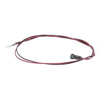 Dialight 558-1301-027F Indicators Green Panel Mount 14in lead, PVC Free