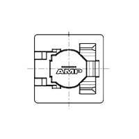 Nắp che bụi 6P RJ45 AMP Connectors - TE Connectivity 106307-1