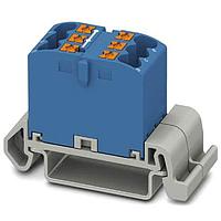 PHOENIX CONTACT 3273150 Push-In Distribution Block PTFIX 6X2,5-NS35A OG 2.5mm2 NS 35 DIN HR