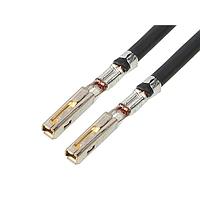 Molex 216300-1225 Pre-Crimped Lead MX150 F-F 450MM 14 AWG LEADS BK Au