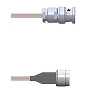 Amphenol Custom Cable Q-0J02I0005012i RF Cable Assemblies BNC-SP/N-SP G316 12I