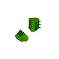 Amphenol Anytek VK0331500000G Headers VK-3.81-3P Green ; Contact with bright Tin plated NL66 Close @ Mark