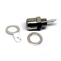 Ổ cắm bảng âm chuyên nghiệp Niken đen Deltron 431-0100