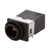 Same Sky (formerly CUI Devices) PJ-117DH-TR-X7 レセプタクル 1.3 x 3.8 mm、5.0 A、水平、スルーホール、シールド、DC電源ジャック、IPX7