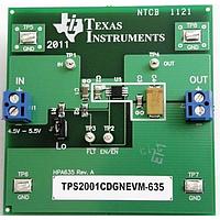 Texas Instruments TPS2001CDGNEVM-635 スイッチIC開発ツール TPS2001CDGNEVM-635