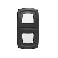 Bộ Kích Hoạt Công Tắc 2 Ống Kính Vuông Màu Trắng Chỉ Bộ Kích Hoạt Màu Đen Carling Technologies VVFAAC00-000