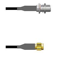 Amphenol Custom Cable Q-1X03D0008010i ສາຍສະບັບ RF N-SJB/SMA-SP RG58 10I