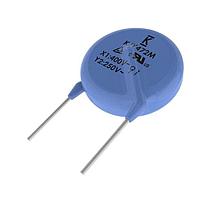 KEMET C715U102MYWDBAWL25 Industrial Grade Safety Ceramic Disc Capacitor 440V / 250 V 1000pF Y5U 20% LS=5mm