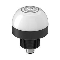 Bộ Hiển Thị RGB Đa Màu Lập Trình Dòng K50 Pro Cảm Ứng Chạm: Cảm Biến Chạm RGB 3 Màu; 12-30 V dc; Polycarbonate; IP67 IP69K; Bimodal, NO, Nhấn Giữ; Đa Màu; Đầu Nối Nhanh 5 Chân M12 Tích Hợp; Biểu Tượng Dừng Khắc Laser Banner Engineering K50PTAMGRY3Q-STOPI