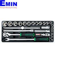 Bộ tuýp lục giác 1/2 inch 25 món TOPTUL GCAT2505