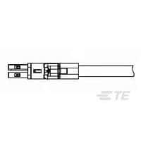 Cáp Chiếu Sáng MINI HVL CÁP LẮP RÁP ĐẦU CÁI ĐẾN DÂY NHỎ AMP Connectors - TE Connectivity 2-2083032-2