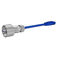 Cáp USB 0.75M USB3.0 Dây Nối Loại IND Đầu Cắm Loại A IP67 đến USB3.0 Đầu Cắm Micro-B Loại (IP20) Phiên Bản Kim Loại Nhựa Amphenol CONEC 17-240672