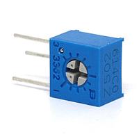 Bourns 3362Z-1-105 0.25 in Square Trimming Potentiometer 1/4"SQ 1MOHMS 10% 0.5WATTS