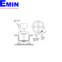 GESTER GT-LB01-9 로딩 패드 (BIFMA102&50mm)